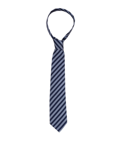 Hermes Stripe Tie, Silk, Blue/Pink/Green, 758874T, 2*